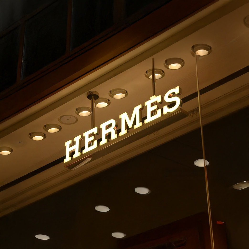 Metal Frontlit & Backlit Sign