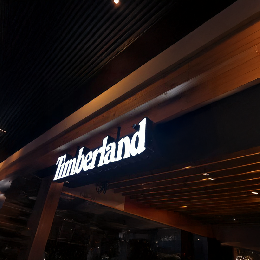 Metal Frontlit & Backlit Sign