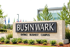 Metal Frontlit Backlit Sign