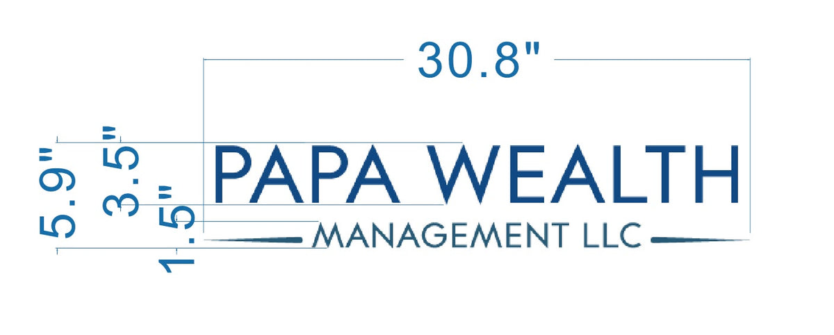 Custom 3D Sign For Michael V Papa